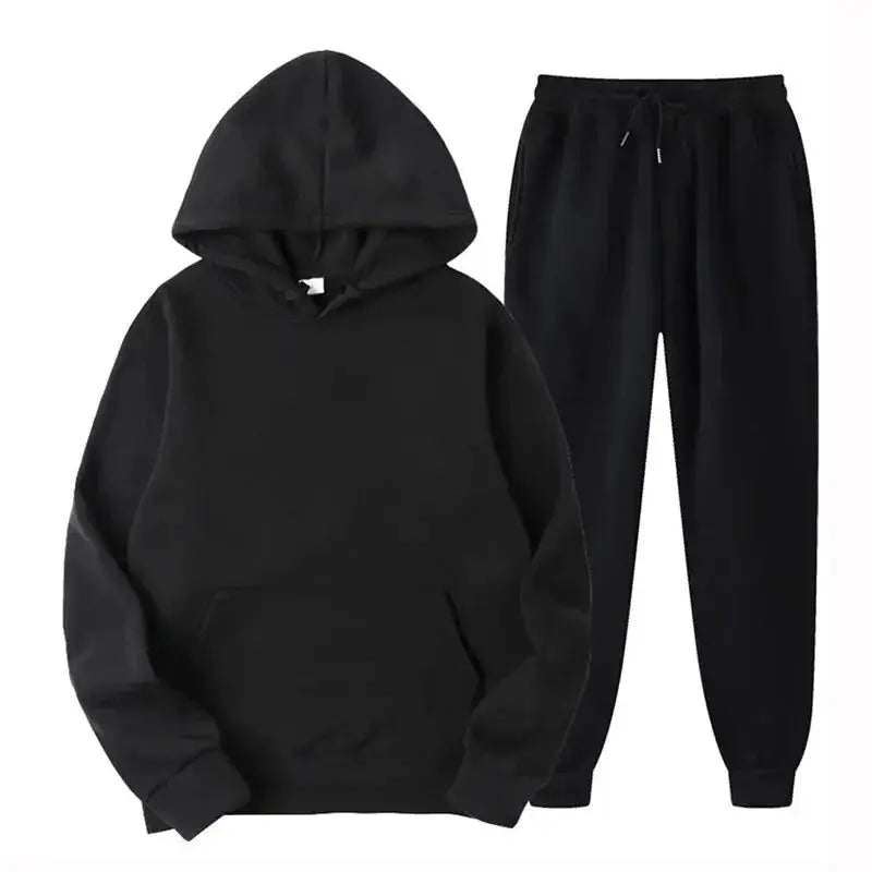 Mykt herre to-delt activewear sett. Slitesterkt & pustende, flott for aktivitet & komfortabel fritidsbruk.