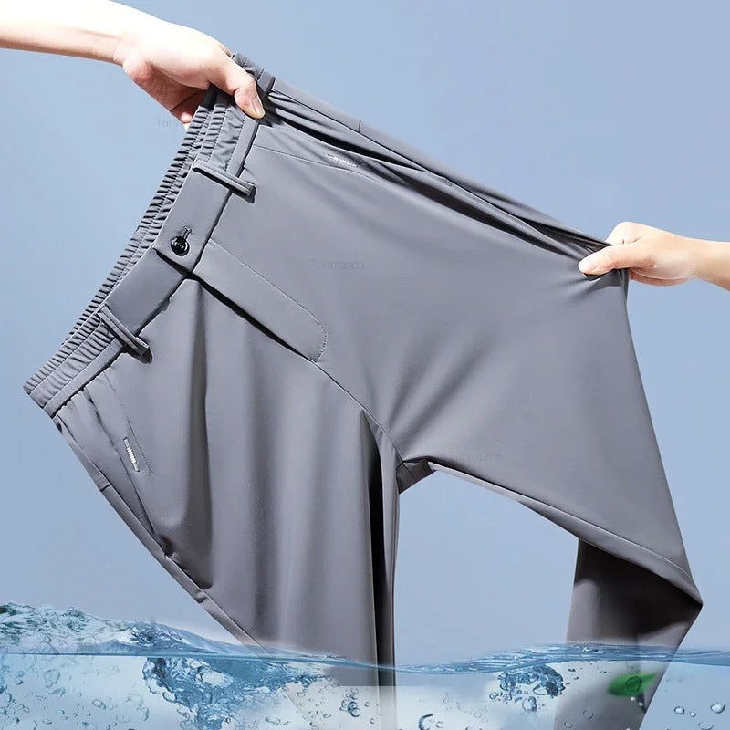 Moderne herre slim fit sommerbukser. Komfortable, casual og hurtigtørkende.