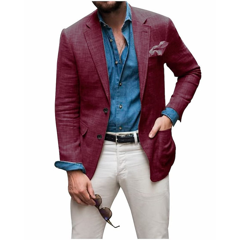 Moderne herreblazer, uformell og allsidig. Nøkkelplagg for komfortable og trendy menns antrekk.