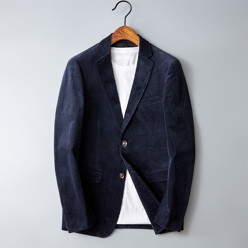 Vinterblazer for menn, slank passform, komfortabel og stilig for kaldere dager.