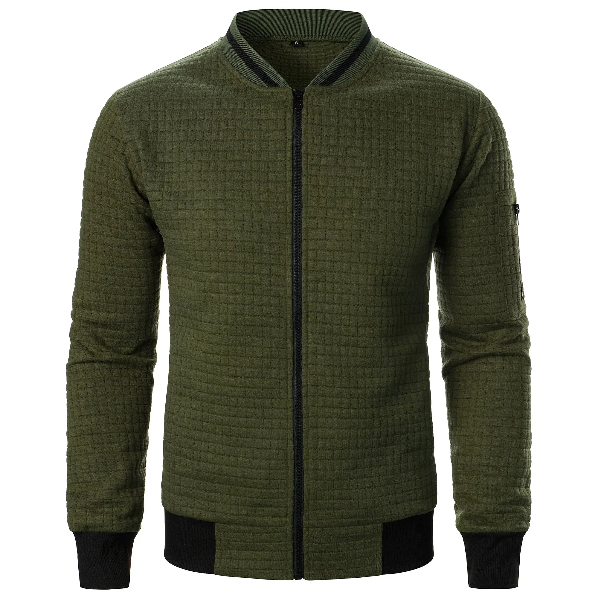 Elegant og komfortabel herrecardigan med glidelås, perfekt for menn som verdsetter stil.