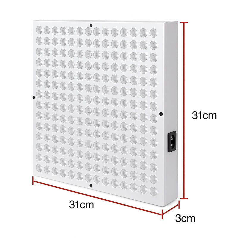 Brukervennlig rødlysterapi panel for hjemmebruk, støtter velvære, hudpleie og avslapningsterapi