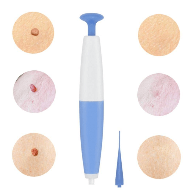 Praktisk hudtaggfjerner kit for å fjerne uønskede hudtagger raskt og enkelt