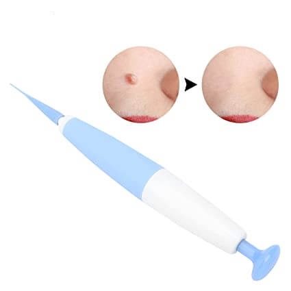 Kosmetisk hudtaggfjerner designet for trygg bruk i eget hjem