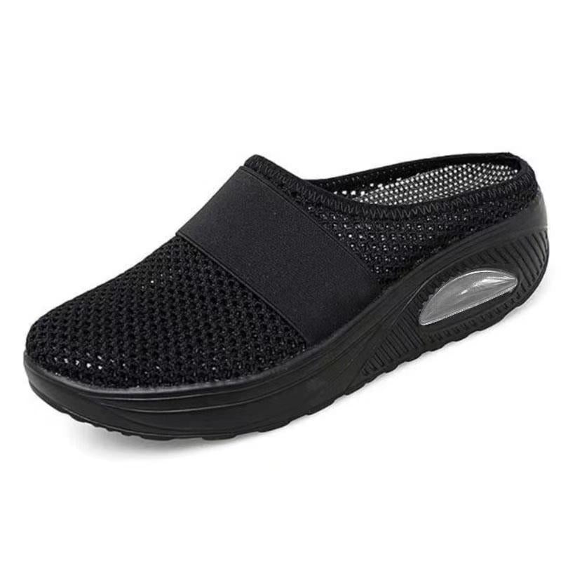 Ergonomiske damesko for smertelindring i føttene, med ortopedisk design.