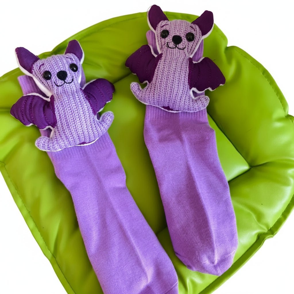 Unisex fluffy hussokker med 3D dyredesign. Gir super komfort og varme hjemme.
