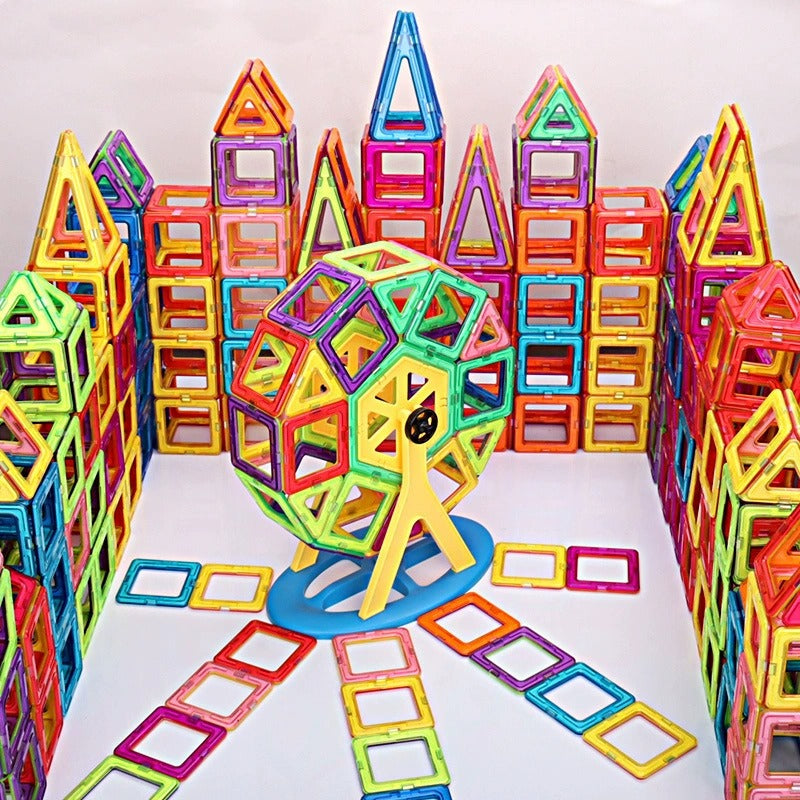 Magnetic Building Blocks for Children - Creative Play and Learning