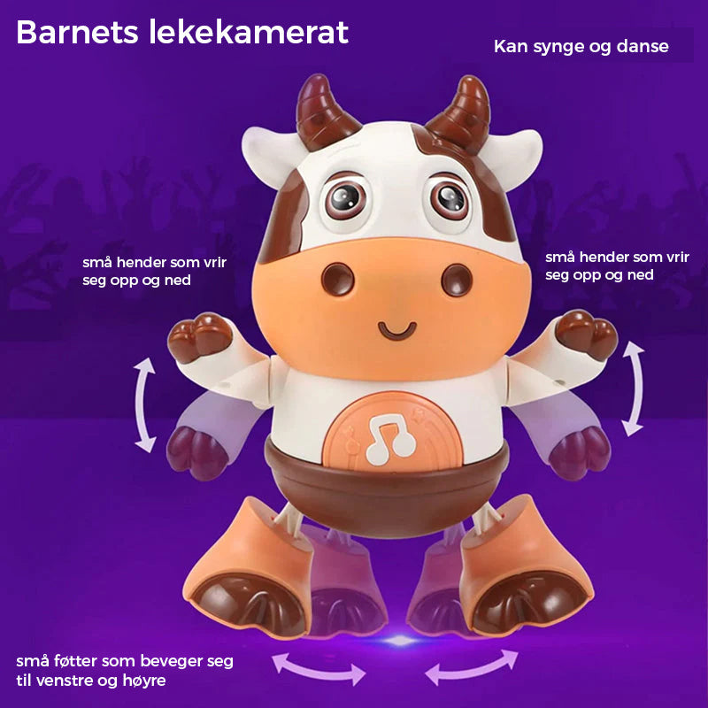 "Interaktiv babyku musikalsk leke med fargerike lys og bevegelser, tiltrekkende for småbarns sanser."