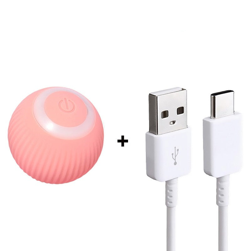 Kjæledyr interaktiv katteleke som beveger seg automatisk, for timer med moro alene