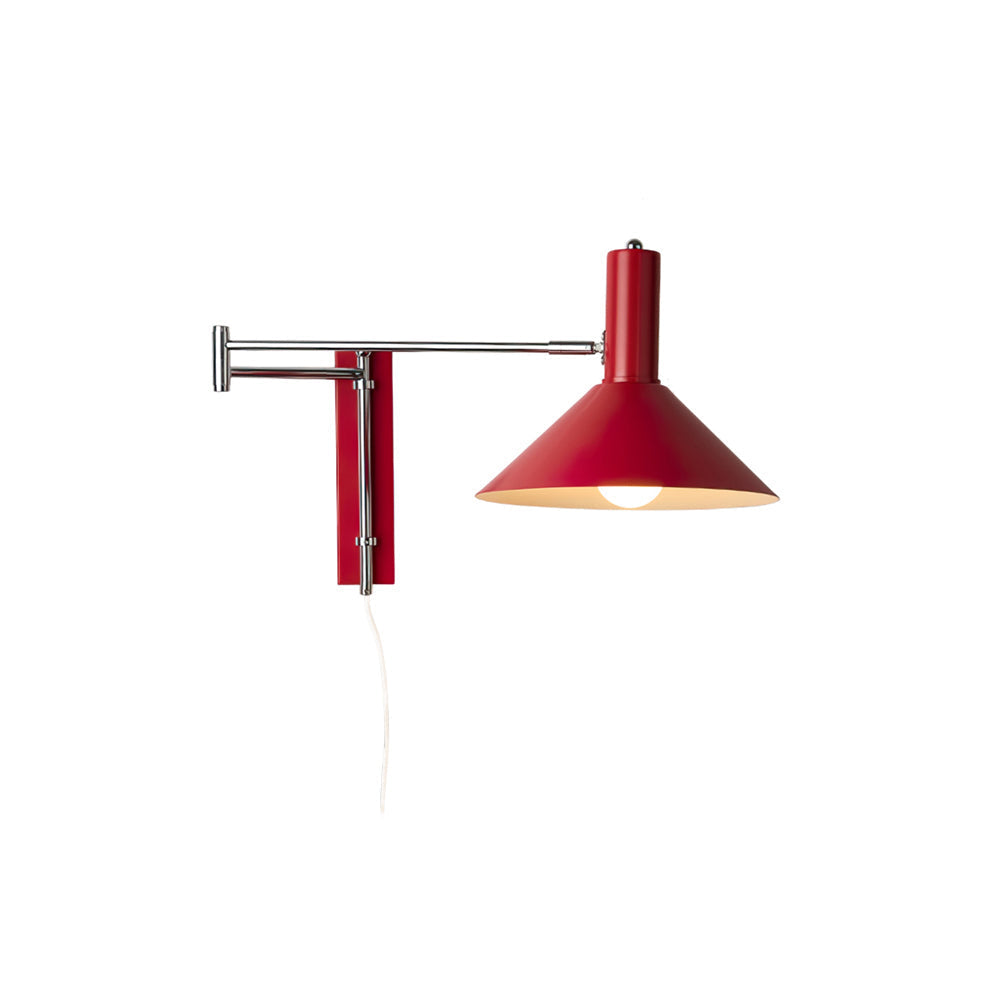 Justerbar minimalistisk vegglampe for moderne stue eller soverom. Elegant designlampe.