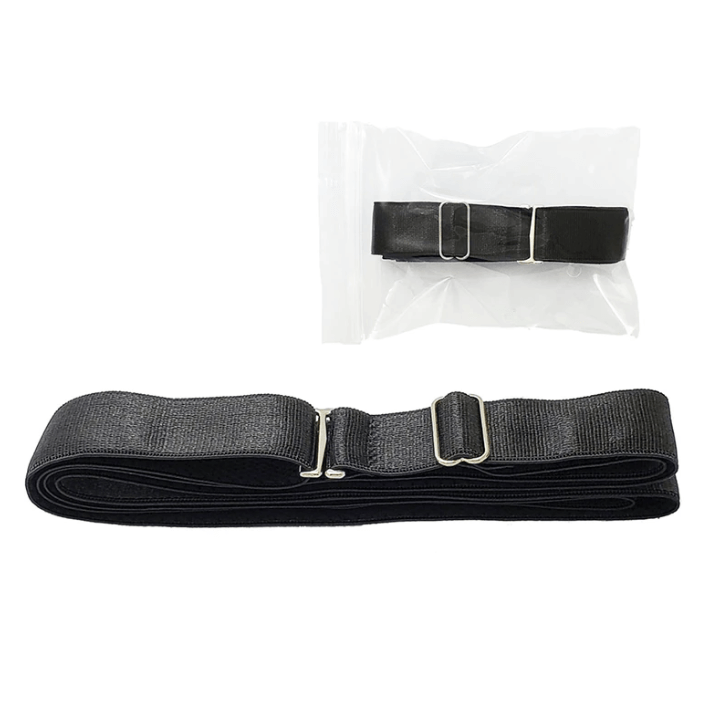 Usynlig unisex skjorteholderbelte holder skjorten stram, rynkefri og gir en polert look.