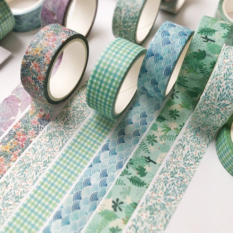 Gaveinnpakning og mer: 5 ruller dekorativ kawaii washi-tape for et kreativt preg.