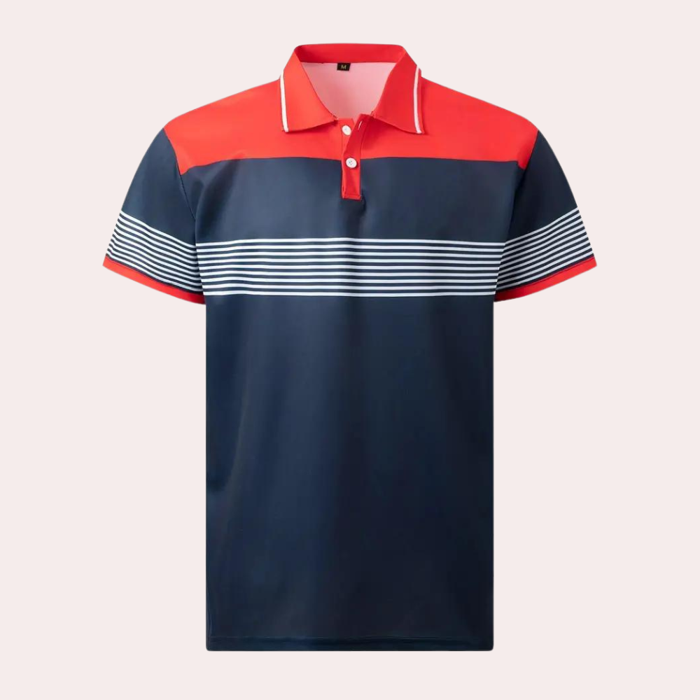 Elegant og komfortabel herrepolo for menn. Perfekt for en stilfull hverdag eller fritid i alle sesonger.