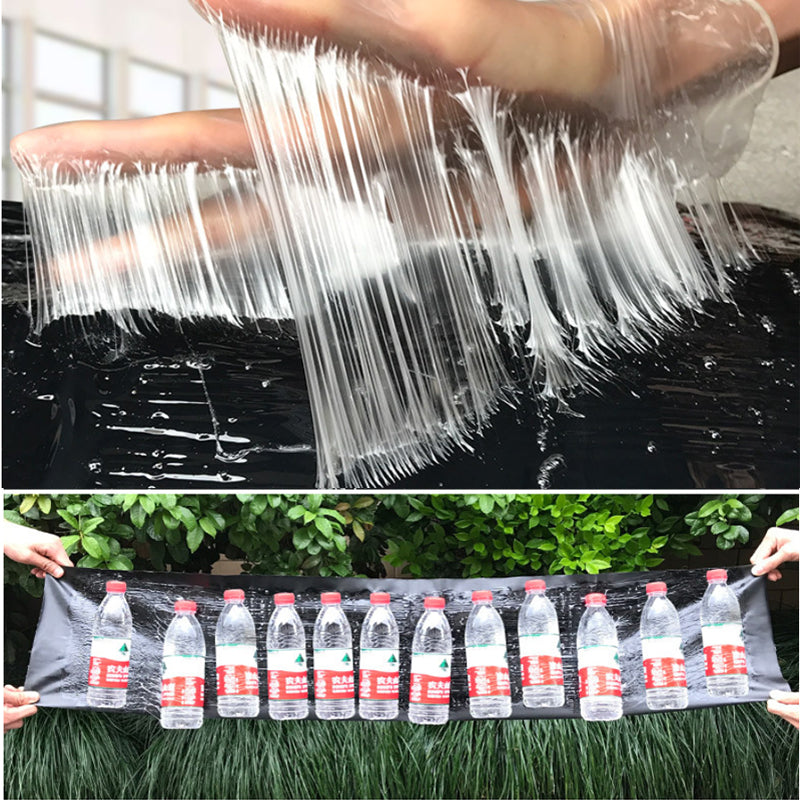 Nærbilde av limoverflaten på en giftfri klebefelle, klar til å fange mus og rotter effektivt