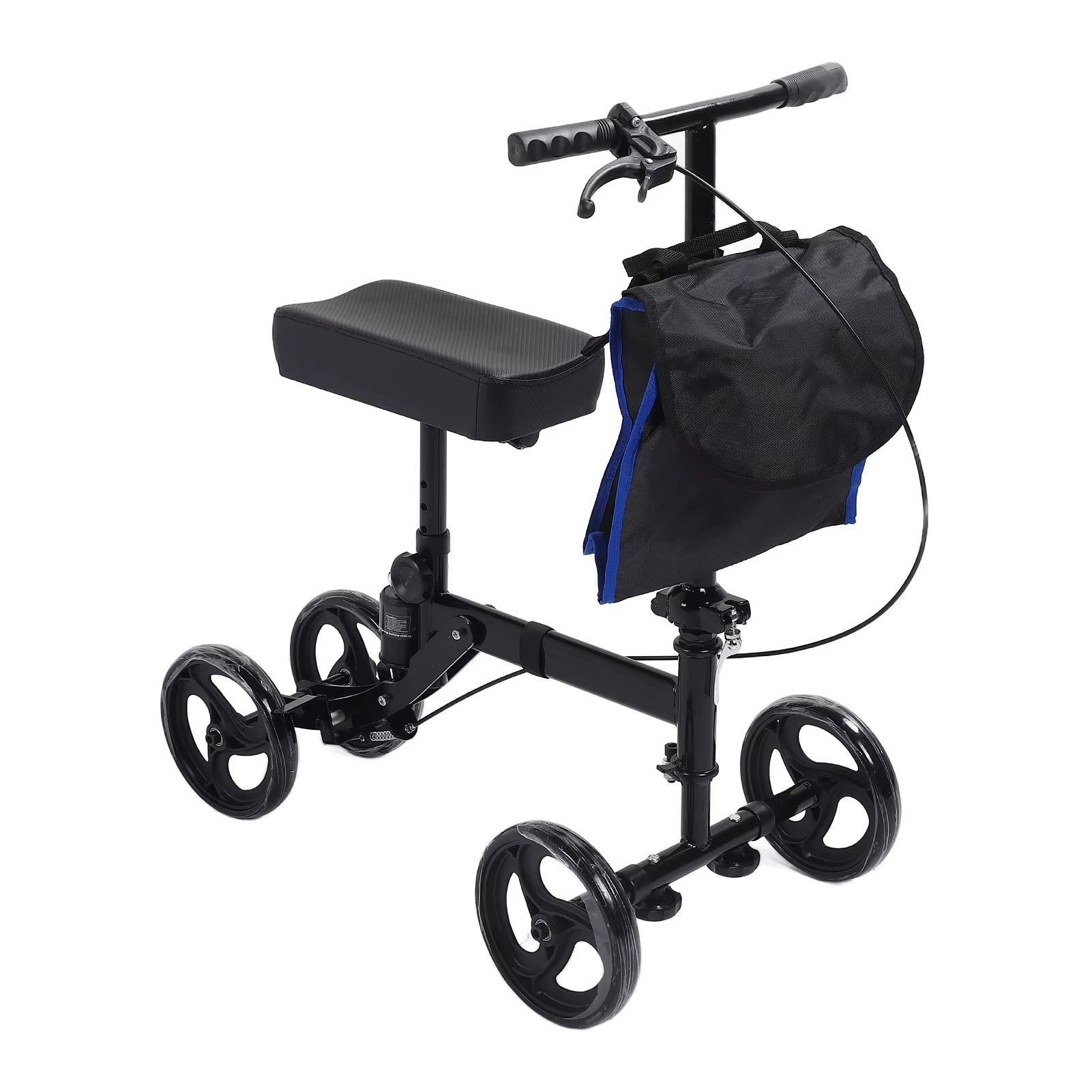 Knescooter for rehabilitering av ben eller fot. Ortopedisk bevegelseshjelp for trygg gjenopptrening etter skade.