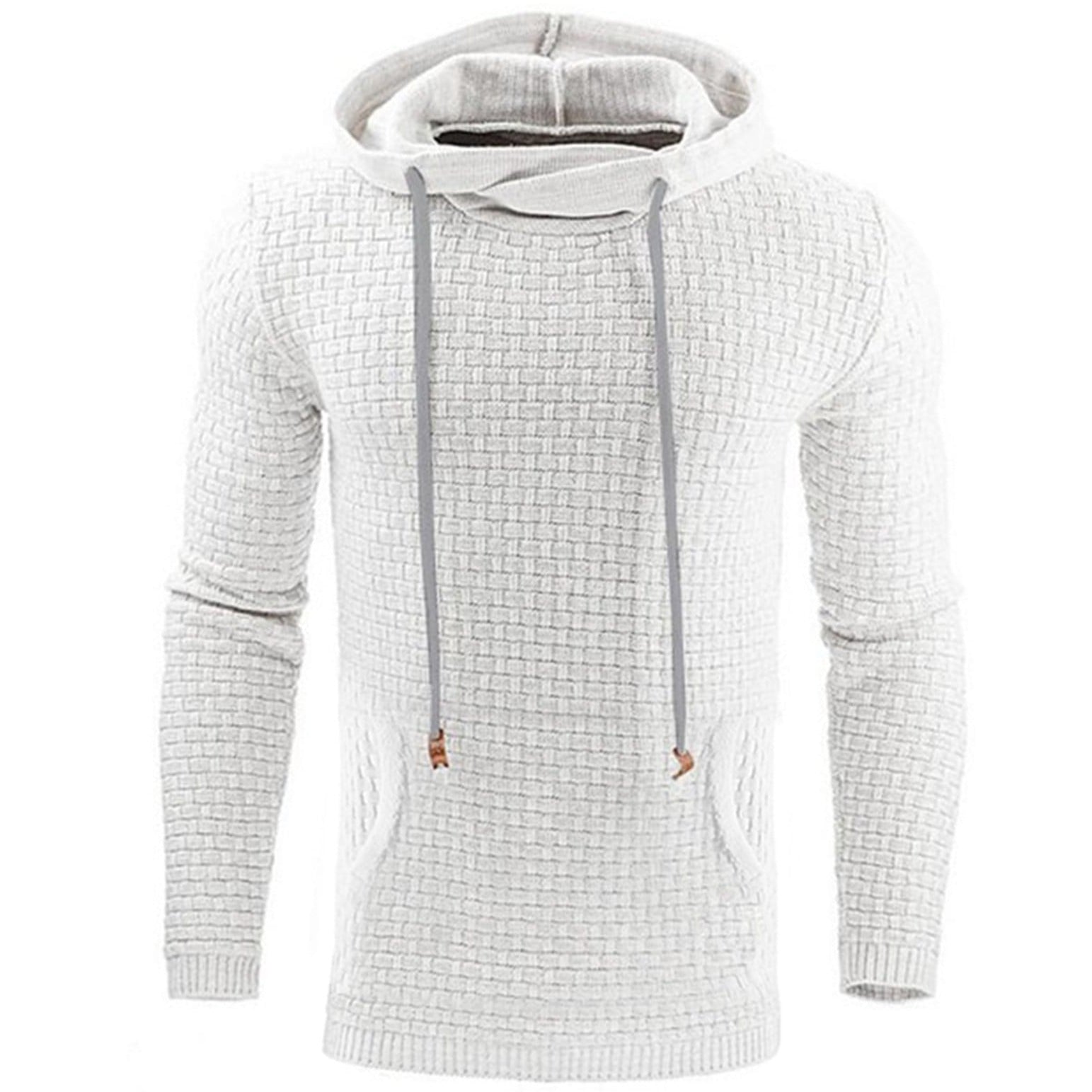 Komfortabel herre hettegenser med praktisk frontlomme. Ideell for hverdag, fritid og en casual stil.
