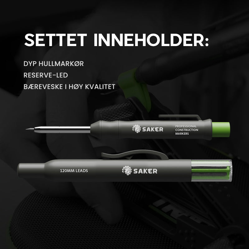"Kompakt multi-funksjonell blyant for presisjonsarbeid, justerbar med grønn og sort design, ideell for DIY-prosjekter."