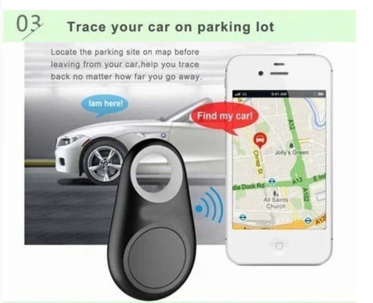 "Kompakt Norvo GPS Tracker for barn, kjæledyr og bil. Vanntett, slitesterk design, ideell for enkel, trygg sporing."