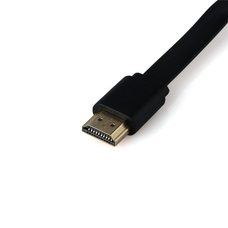 Kompakt, rund strømenhet for 1080p HD videostrømming direkte til TV, kobles via HDMI, fungerer med smarttelefoner.