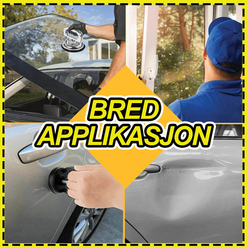 Kraftig blå sugkoppløfter for enkel bil bulkreparasjon med ergonomisk håndtak og gummi for solid grep.