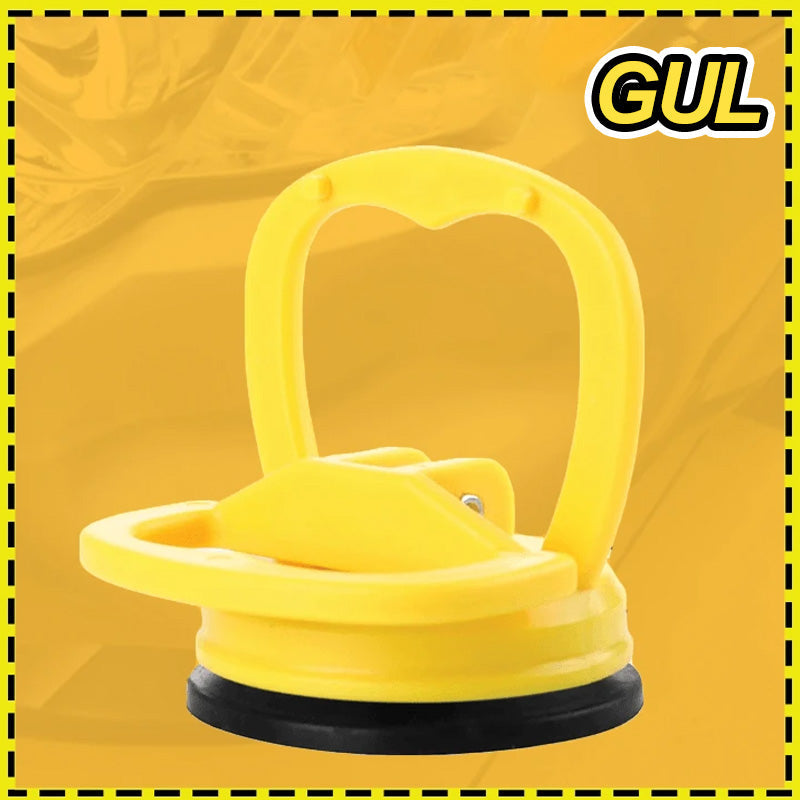 Kraftig blå sugkoppløfter for enkel bil bulkreparasjon med ergonomisk håndtak og gummi for solid grep.