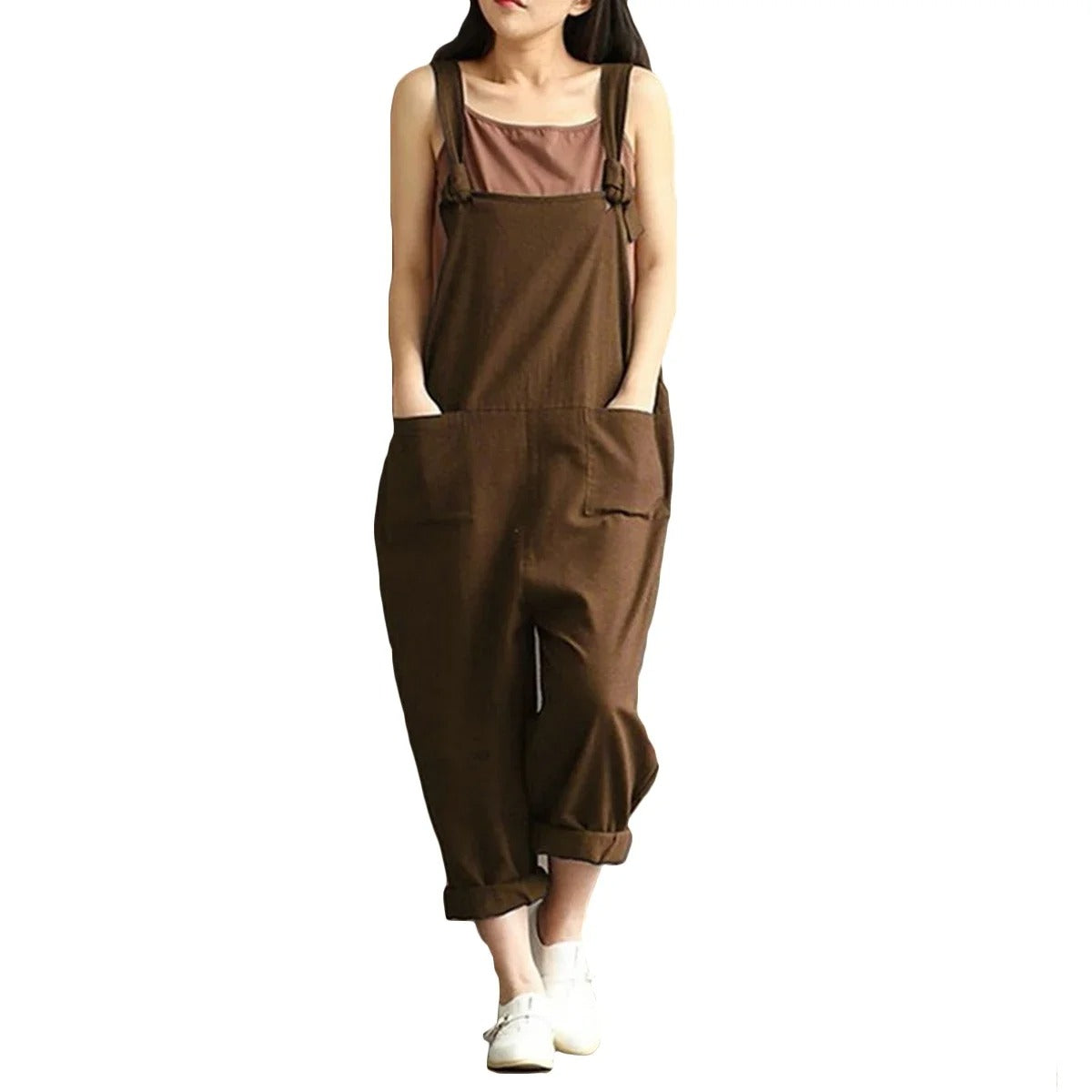 Komfortabel kvinners harem jumpsuit, ideell for hverdag og uformelle anledninger.