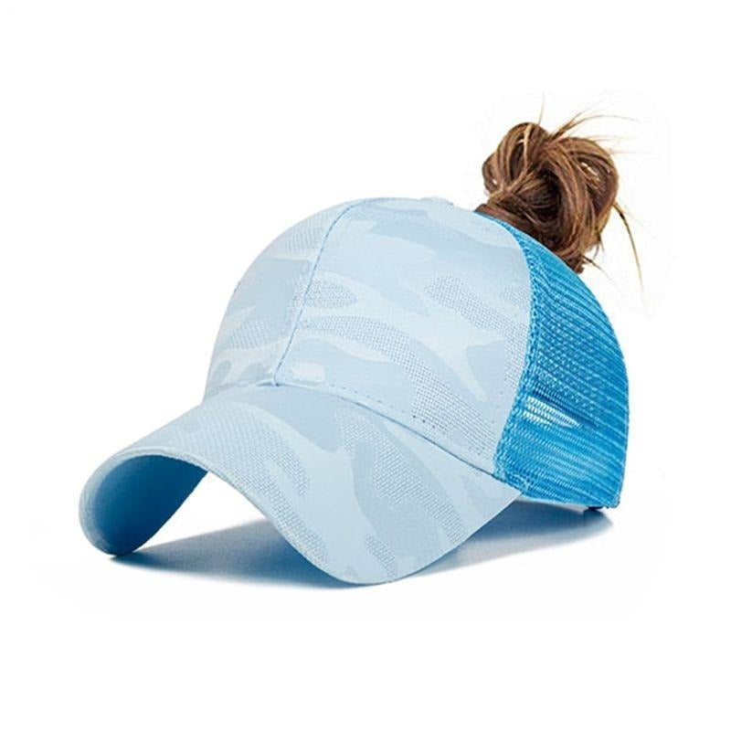 Justerbar baseballcap for kvinner med borrelåslukking, sikrer perfekt passform og komfort hele dagen.