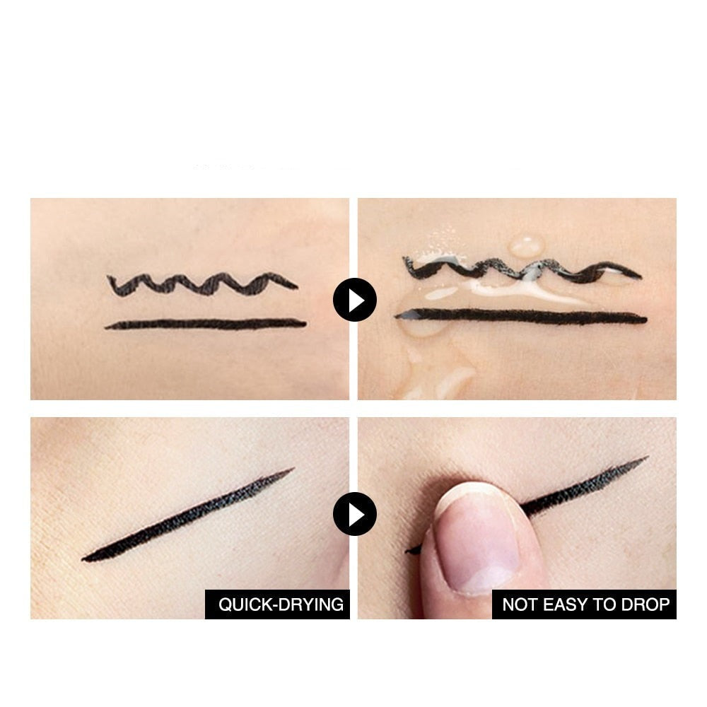 Kvinners Perfekt Wing Eyeliner Stempel for enkel og rask påføring. Vanntett, langvarig øyemakeup.