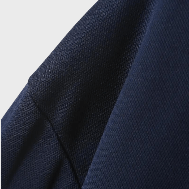 Allround langermet herre t-skjorte for alle anledninger, komfortabel og stilfull i polyester.