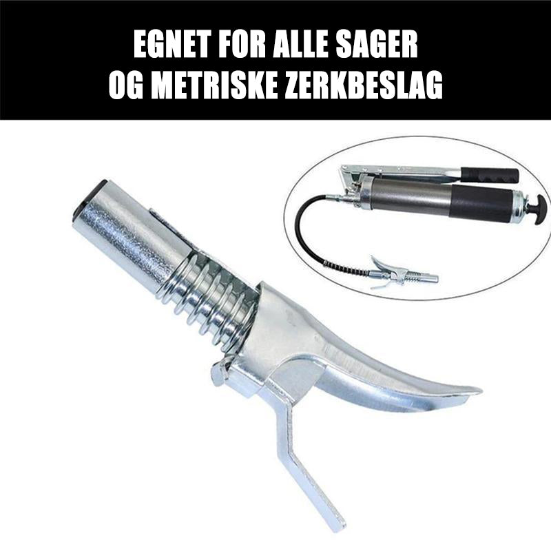 "Låstang for høytrykk med trykkreturventil, håndtering opp til 1090 PSI, laget av herdet stål for presis applikasjon."