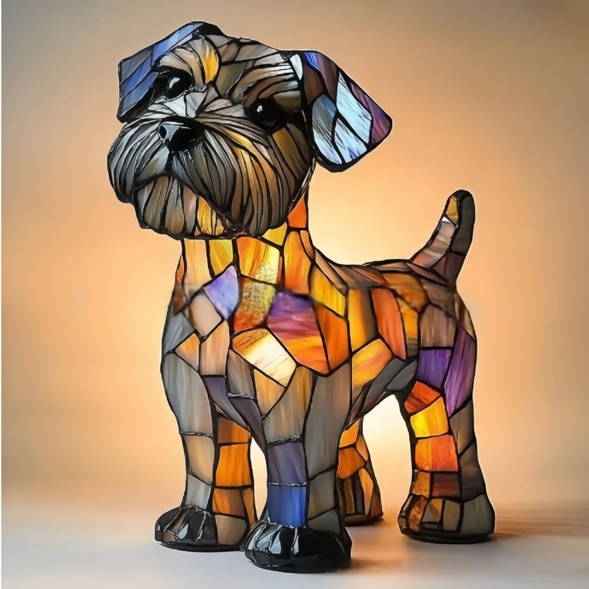 USB-ladbar LED nattlampe, hund, fleksibel og mobil belysning