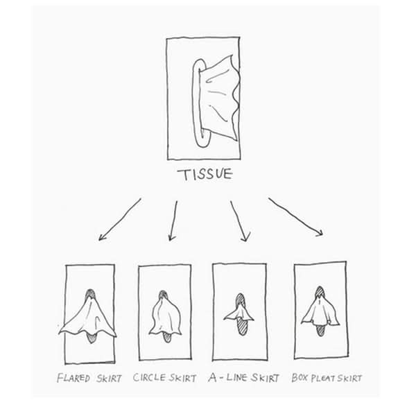 Leken design tissueboks for stilfull hjemmedekorasjon. En moderne og unik vevboks som pynter opp.