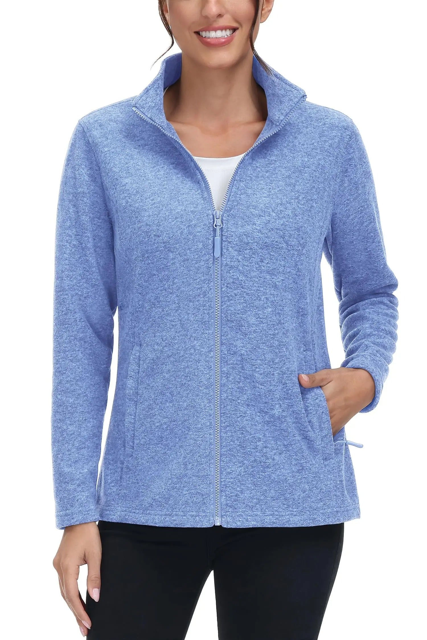 Sporty lett jakke for kvinner, et must for fritid og hverdagsbruk. Ytterplagg med god passform.