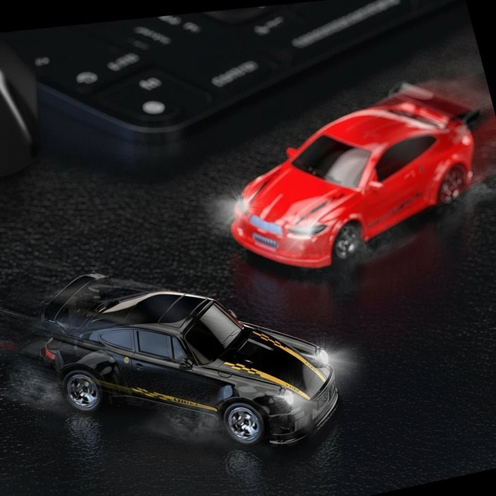 Spennende 1:64 RC driftbil, en flott gave for bilentusiaster. Radiostyrt bil med presis styring.