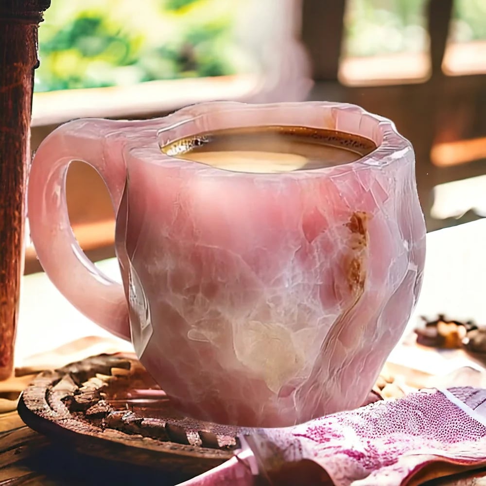 Gjennomsiktig krystall kaffekopp med luksuriøst preg. Tilgjengelig i fargerike varianter for moderne hjem.