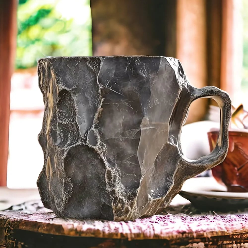 Premium krystall kaffekopp med luksuriøst utseende. En moderne og fargerik designkopp for hverdagsnytelse.