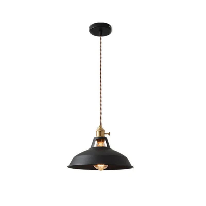 "Luksuriøs nordisk pendellampe i blå med industrielt design og minimalistisk stil, justerbar lengde for moderne hjem."