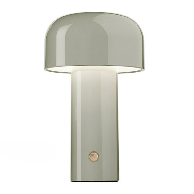 "Lumina trådløs luksuslampe i soppdesign, elegant bordlampe med organiske linjer og moderne funksjonalitet"