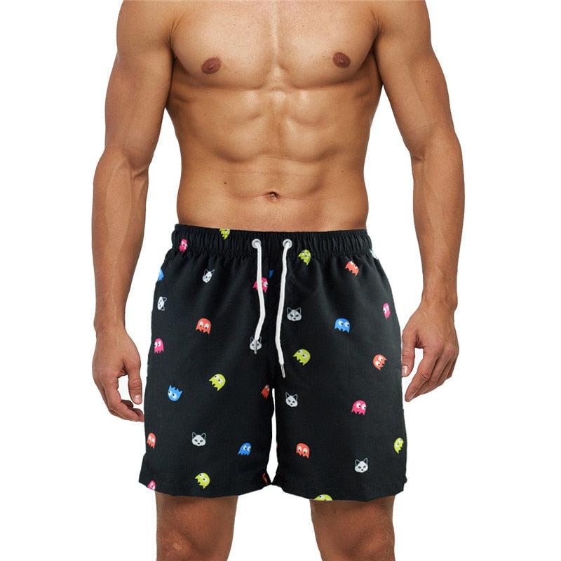 Sporty boardshorts for menn, ideell for vannsport og strandaktiviteter. Hurtigtørkende og komfortabel.