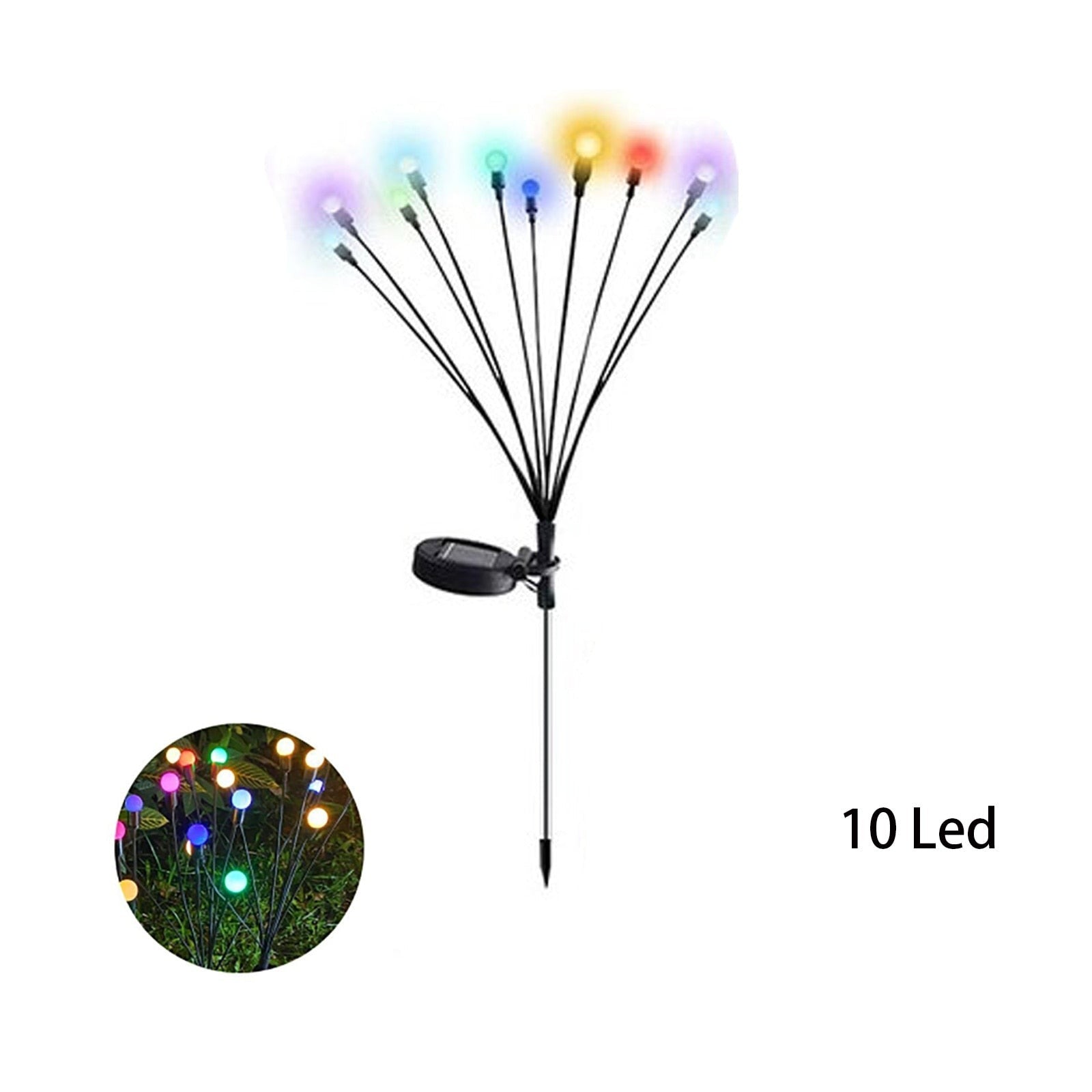 Langvarige og robuste solar ildfluelys, ideelle for helårs utendørs bruk.