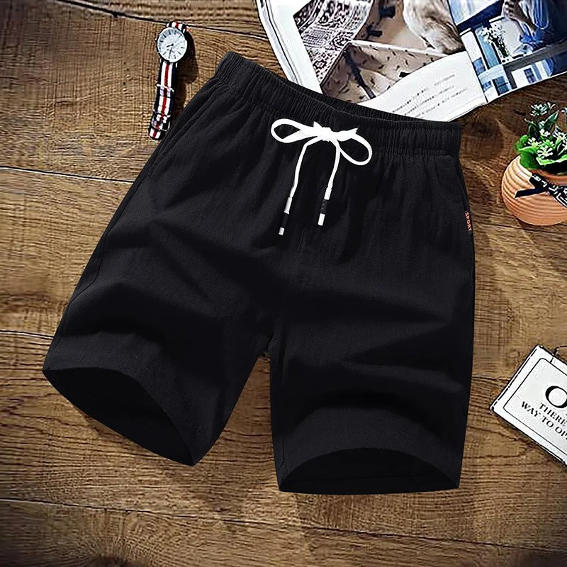 Stilige menns cargoshorts med praktiske lommer, perfekte for sommer og casual hverdagsbruk.