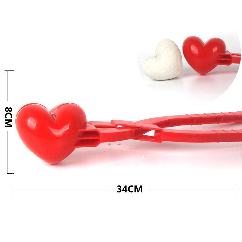 "Mini snømannform for barn, fargerik og lett design, perfekt for snøballer og lek, beskytter små hender mot kulde."