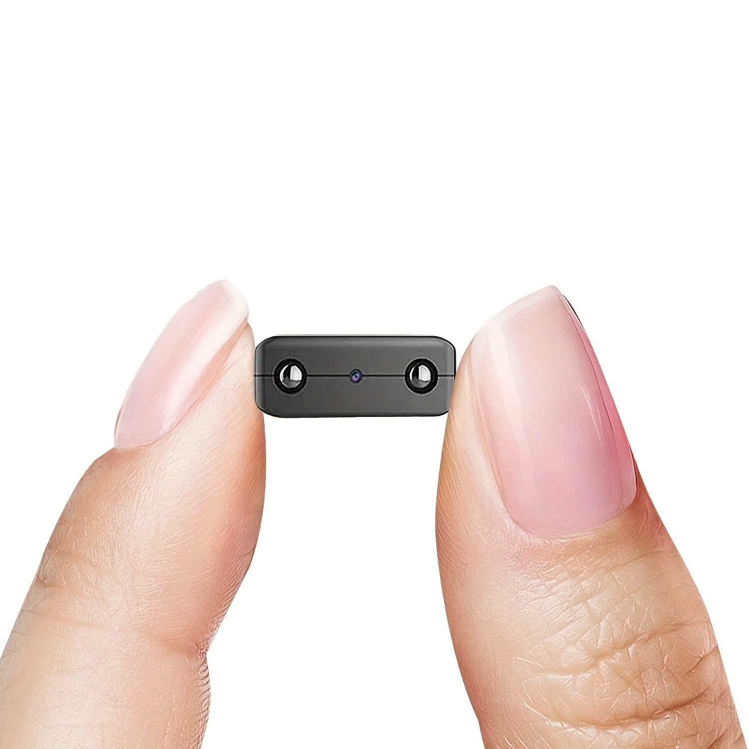 "MiniGuard Trådløst Kamera, kompakt design, Full HD, nattsyn, bevegelsesdeteksjon; perfekt for hjemmesikkerhet."