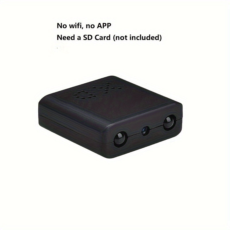 "MiniGuard Trådløst Kamera, kompakt design, Full HD, nattsyn, bevegelsesdeteksjon; perfekt for hjemmesikkerhet."