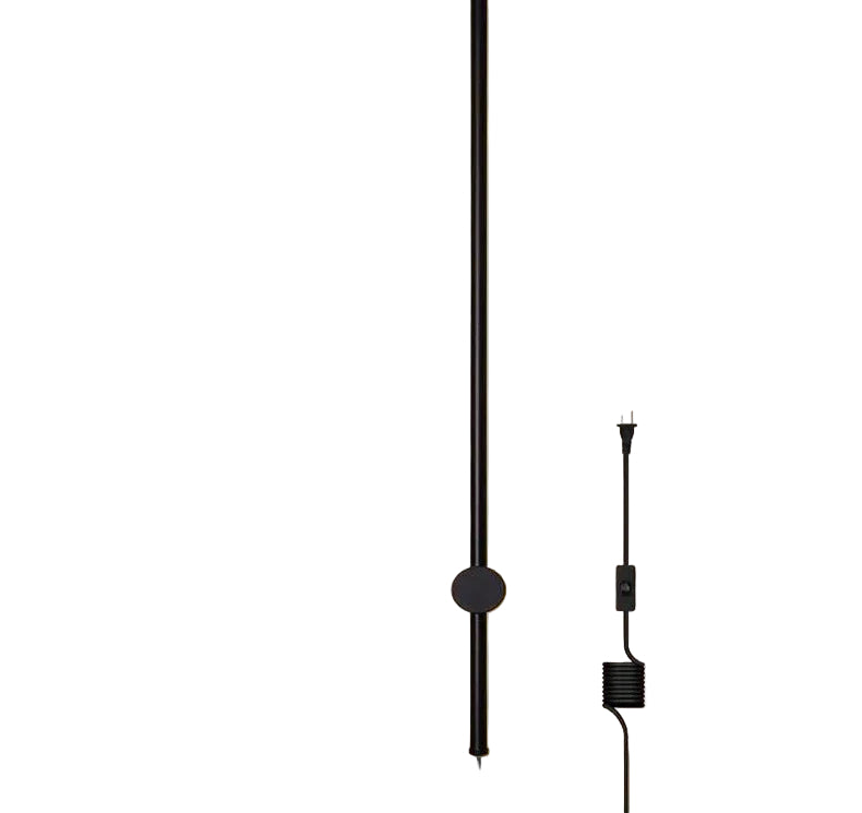 Minimalistisk LED vegglampe, moderne design for stue og soverom. Elegant interiørbelysning.