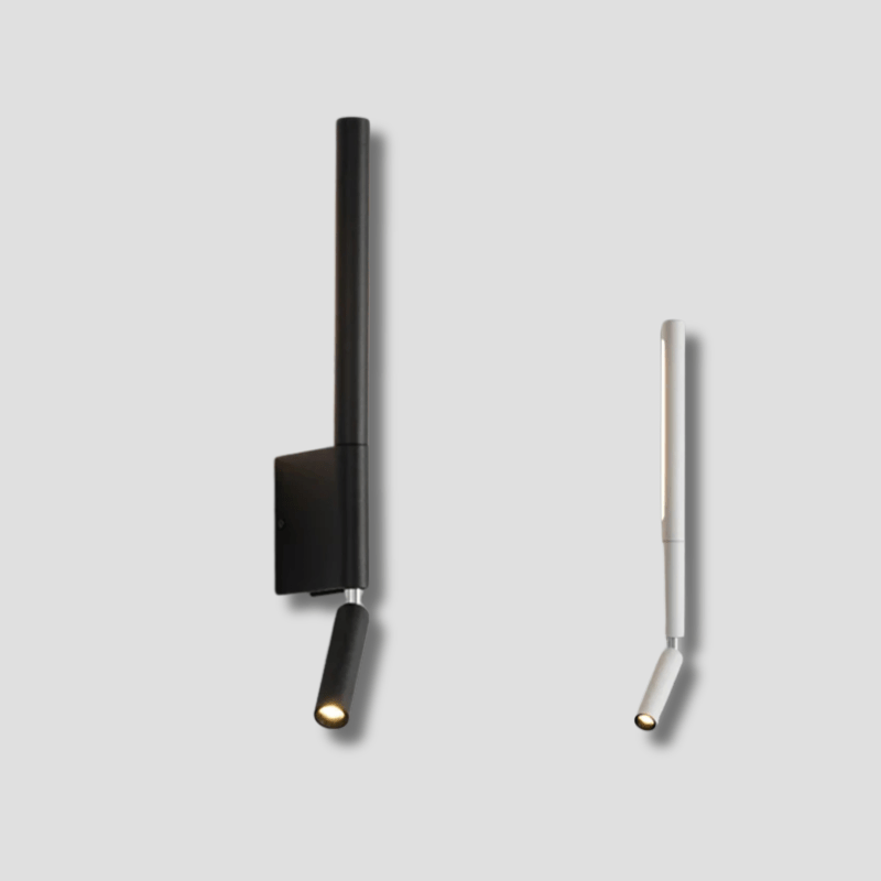 Veggmontert LED lampe for moderne hjem. Allsidig minimalistisk design gir funksjonell og dekorativ belysning.