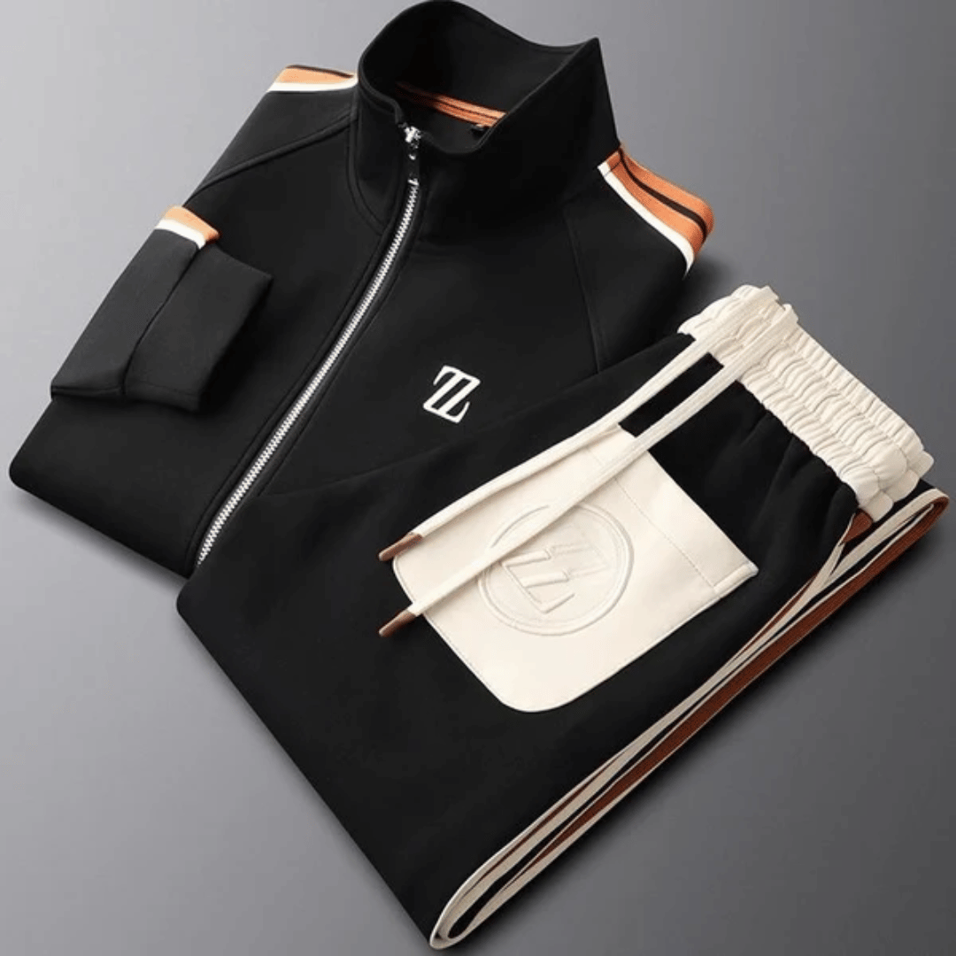 Komfortabel herre treningsjakke i moderne design. Sporty overdel perfekt for gym, fritid og aktivitet.