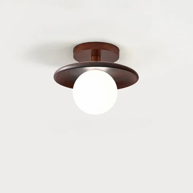 Dekorativ kulelampe, perfekt for å skape en koselig atmosfære i moderne rom.