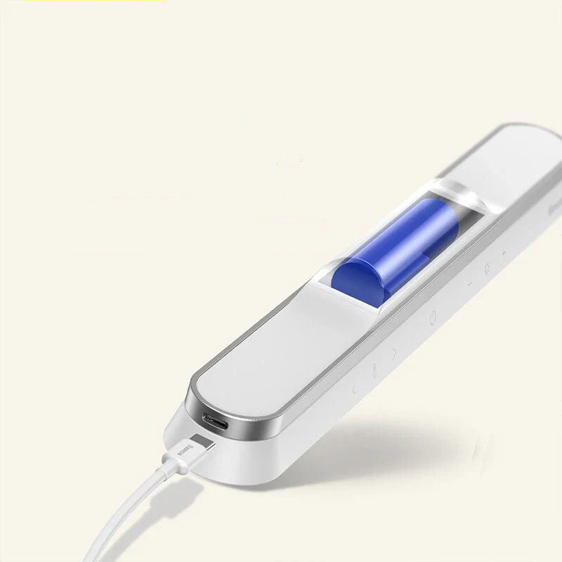 Portabel LED bordlampe med berøringssensor for hjemmet. Oppladbar med justerbar lysstyrke for stemningslys.