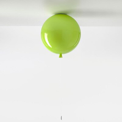 Minimalistisk taklampe i nordisk stil med LED. Ideell belysning for soverommet.